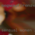 Sensual women looking older